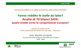 Fanno reddito le stalle da latte? Analisi di 70 bilanci SATA