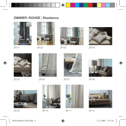 ZIMMER+RoHDE | Residence