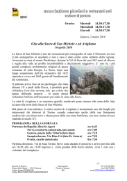 Gita alla Sacra di S. Michele email