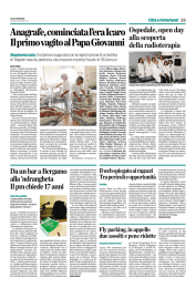 Anagrafe, cominciata l`era Icaro Il primo vagito al Papa Giovanni