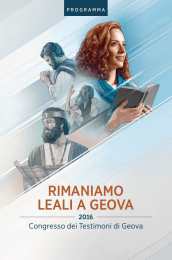 rimaniamo leali a geova