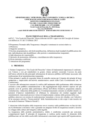 programma trasparenza casale - Istituto Comprensivo Via Casale