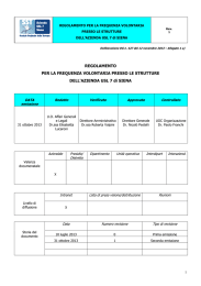 Regolamento frequenza volontaria