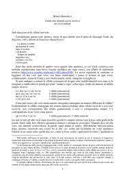 1 Guida alla identificazione metrica dei versi italiani Individuazione