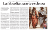 La filosofia tra arte e scienza