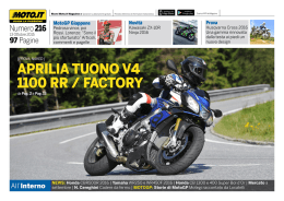 APRILIA TUONO V4 1100 RR / FACTORY