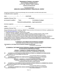 Modulo Consenso - Azienda per l`assistenza sanitaria n. 2 Bassa