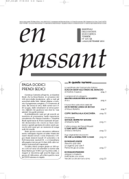 PAGA DODICI PRENDI SEDICI - Società Scacchistica Torinese