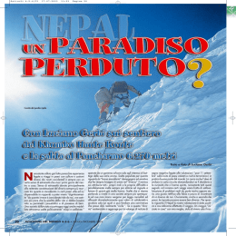 Nepal. Un Paradiso perduto? - Viaggi Avventure nel Mondo