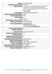 lingue e letterature moderne e mediazione l