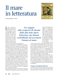 Il mare in letteratura