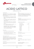 Acido lattico all`80%