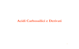 Acidi Carbossilici e Derivati