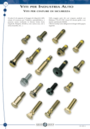 viti per industria auto viti per cinture di sicurezza
