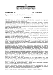 Divieto di vendita di alcolici ai minori di anni