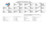 Calendario Esordienti Fb 2004 Girone B