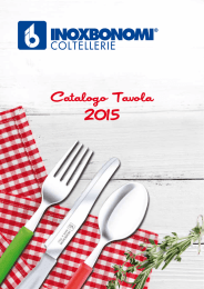 Catalogo Tavola - Coltellerie Inoxbonomi