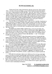 Page 1 20 30 3 5 40 IO NON SCENDERÒ PIU Cosimo era sull` elce