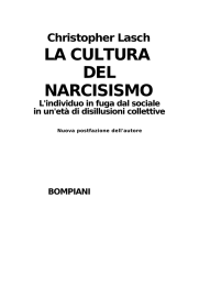 la cultura del narcisismo