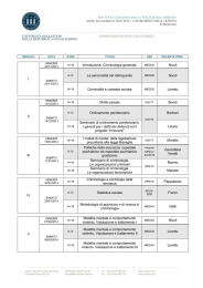 I Introduzione. Criminologia generale. Nivoli La personalità del