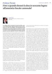 Fino a quando durer&agrave; la doccia scozzese legata all`amnistia fiscale