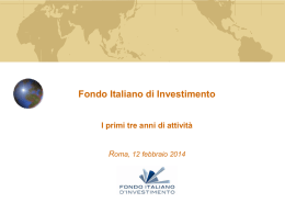 Fondo Italiano di Investimento