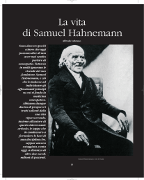 La vita di Samuel Hahnemann