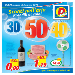 Prendili al volo! €14,90 - D