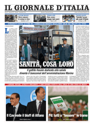 SANITÀ, COSA LORO