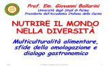 Nutrire il mondo nella diversità