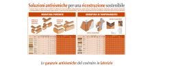 I moderni sistemi in laterizio sono i preferiti in edilizia per la loro