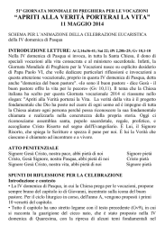 “APRITI ALLA VERITÁ PORTERAI LA VITA”