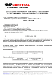 Dichiarazione Conformità Pellicola PVC