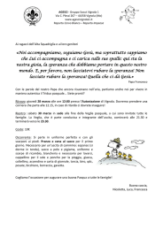 «Noi accompagniamo, seguiamo Gesù, ma soprattutto sappiamo