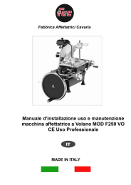 Manuale - FAC srl