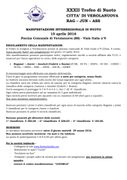 XXX° Trofeo di Nuoto
