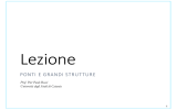 PONTI E GRANDI STRUTTURE - Università degli Studi di Catania