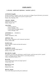 esplosivi - Museo delle Armi