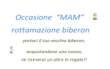 portaci il tuo vecchio biberon, acquistandone uno nuovo, ne