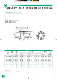 “GIFLEX ®” GE-T ESECUZIONE PRECISA “GIFLEX ®” GE-T