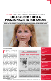 LILLI GRUBER E HELLA PROZIA NAZISTA PER AMORE