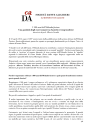 I 500 anni dell`Orlando furioso Una parabola degli esseri umani tra