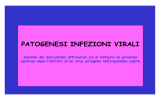 Patenogenesi delle infezioni virali