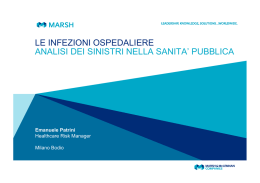 INFEZIONI OSPEDALIERE