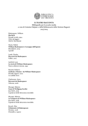 Il teatro racconta - Biblioteca Comunale di Trento