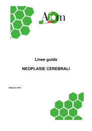 Linee guida NEOPLASIE CEREBRALI