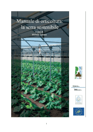 manuale orticoltura sostenibile in serra
