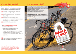 Marca la bici-volantino