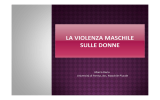 La violenza maschile sulle donne (Dott. M. Deriu)