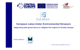 European Lakes Under Environmental Stressors